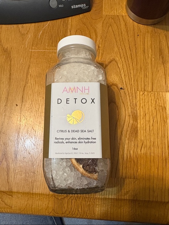 Aminnah Other - AMNH Aminnah Detox Citrus & Dead Sea Salt Bath Soak